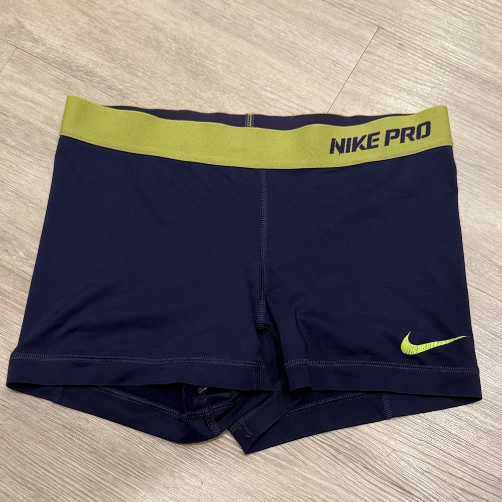 Nike Pro Spandex Shorts Purple